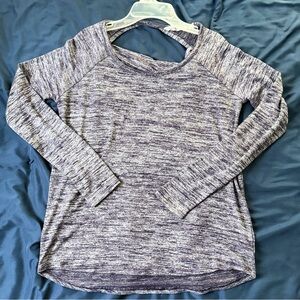 Women's Purple Athleta Long Sleeve Top